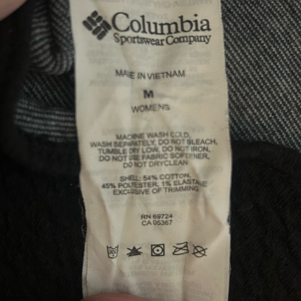 Columbia Womens Winter Dream Reversible Sweater Dress Gray Black M - Picture 6 of 10